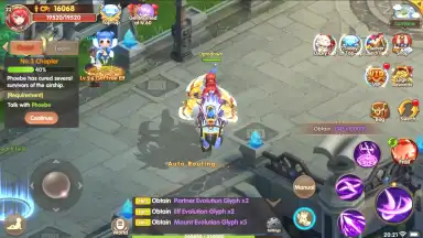 Captura de tela de Summoners Knight: Dragon Blaze 7