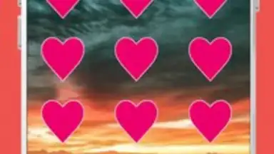 Captura de tela de Love Pattern Lock Screen 3
