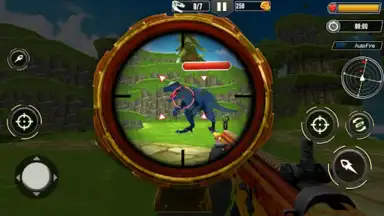 Captura de tela de Dinosaur Hunter 3D Game 4