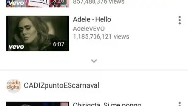 Captura de tela de WebTube 4