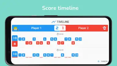 Captura de tela de Scoreboard - Track score 2