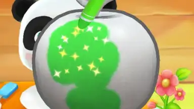 Captura de tela de Talking Baby Panda 4