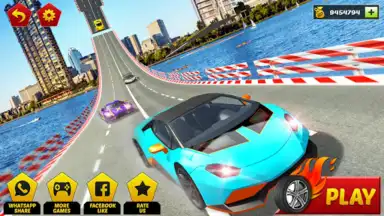 Captura de tela de Impossible GT Car Racing Stunts 2019 23