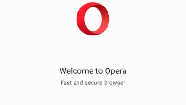 Captura de tela de Opera Browser 1