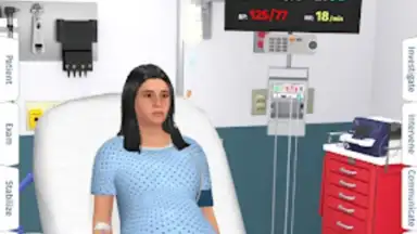 Captura de tela de Full Code Medical Simulation 10