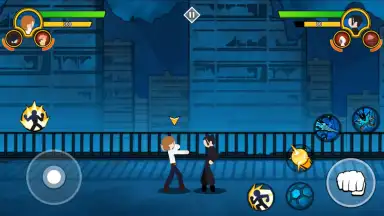 Captura de tela de Stickman Cursed: Phantom Fight 3