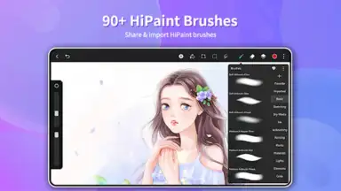 Captura de tela de HiPaint 3