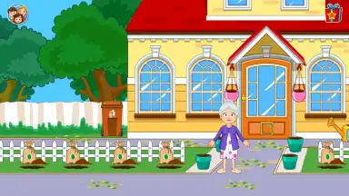 Captura de tela de My Town Grandparents House 1