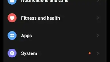 Captura de tela de Mi Fitness (Xiaomi Wear) 2