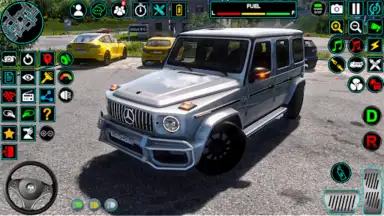 Captura de tela de Real School Car Games 3D Sim 1