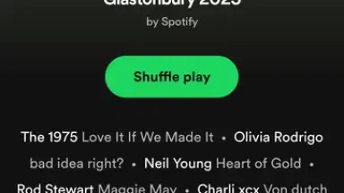 Captura de tela de Spotify Lite 3