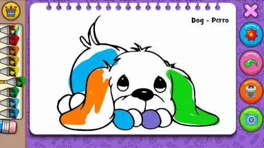 Captura de tela de Coloring and Learn 6