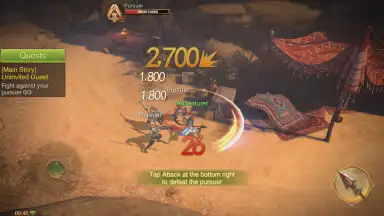 Captura de tela de Saga of Sultans 2