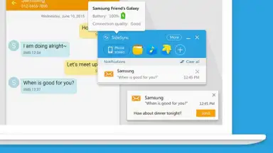 Captura de tela de SideSync 2