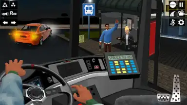 Captura de tela de Coach Bus Simulator 3d Bus Sim 4