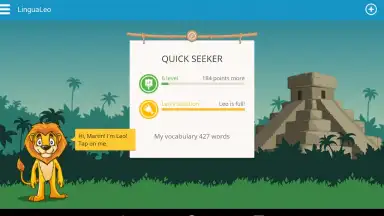Captura de tela de English with LinguaLeo 8
