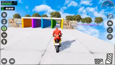 Captura de tela de Mega Ramp Stunt - Bike Games 4
