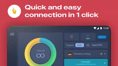 Captura de tela de VPN Korea 3