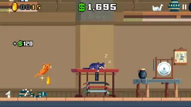Captura de tela de Crashy Cats 4