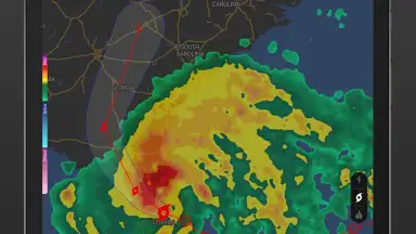 Captura de tela de NOAA Weather Radar 2