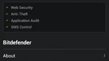 Captura de tela de Bitdefender Antivirus Free 1