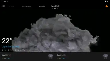 Captura de tela de WeaSce Weather 9