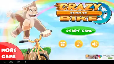 Captura de tela de BMX Crazy Bike 1