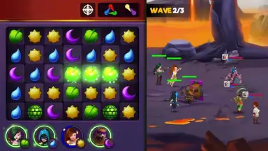 Captura de tela de Kingdom Raids - Puzzle Wars 2