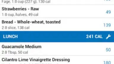 Captura de tela de Calorie Counter - MyFitnessPal 2
