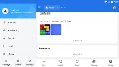 Captura de tela de ES File Explorer 2