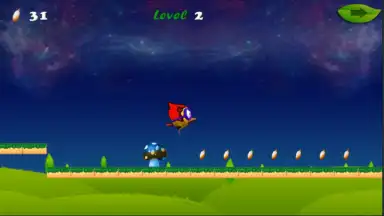 Captura de tela de Hopping Bird HD 2
