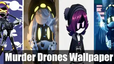 Captura de tela de Murder Drones Wallpapers HD 4K 8