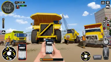 Captura de tela de Excavator Truck Simulator Game 6