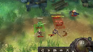 Captura de tela de Legion of Heroes 1