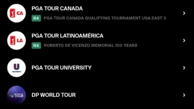 Captura de tela de PGA TOUR 4