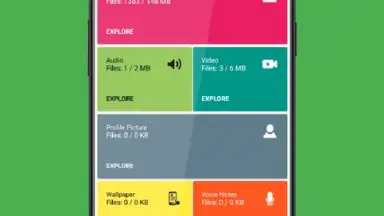 Captura de tela de Cleaner for Whatsapp 6