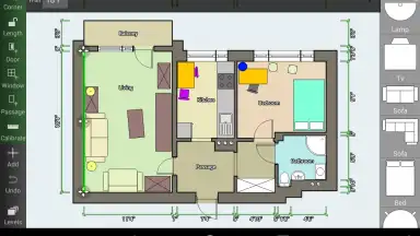 Captura de tela de Floor Plan Creator 2