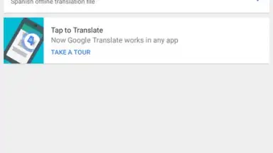 Captura de tela de Google Translate 2