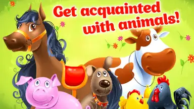 Captura de tela de Animal farm for kids 10