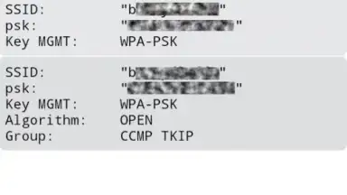 Captura de tela de WiFi Key Recovery 3