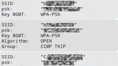 Captura de tela de WiFi Key Recovery 1