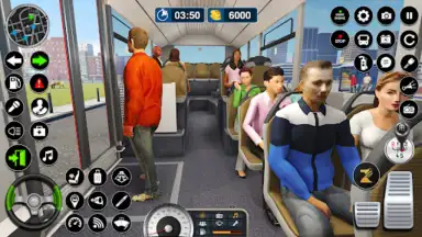 Captura de tela de Bus Simulator Game 3