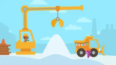 Captura de tela de Sago Mini Holiday Trucks and Diggers 3