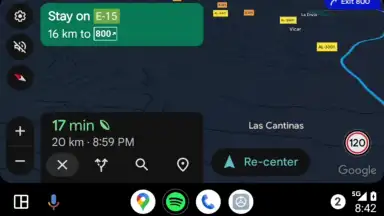 Captura de tela de Android Auto 8
