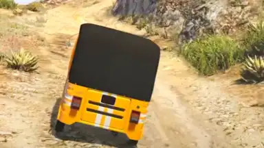 Captura de tela de Autorickshaw Tuktuk Hill Drive 3