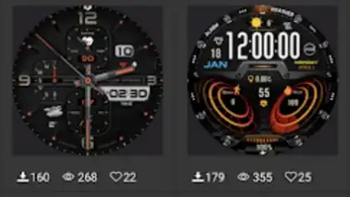 Captura de tela de Amazfit T-Rex - Watch Face 5
