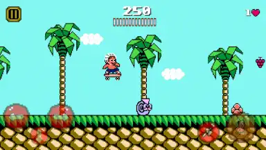 Captura de tela de Super Adventure Island 2