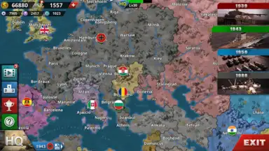 Captura de tela de World Conqueror 4-WW2 Strategy 5