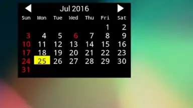Captura de tela de SG Calendar 1