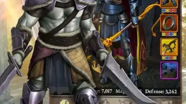 Captura de tela de Book of Heroes 4